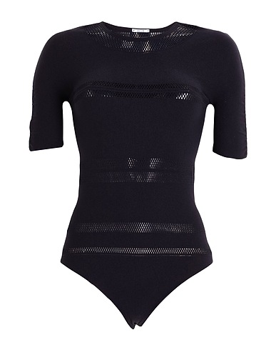 WOLFORD TOPWEAR Black 83% Polyamide, 17% Elastane