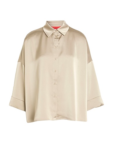 MAX&Co. Solid colour shirts & blouses SBEMBO
 Sage green 100% Polyester