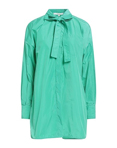 MALÌPARMI Solid colour shirts & blouses Green 100% Polyester