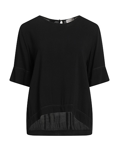ALESSIA SANTI Top Negro 100% Viscosa