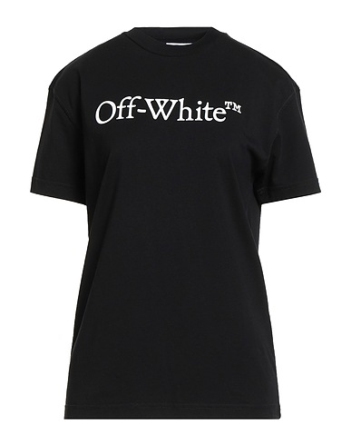 OFF-WHITE™ T-Shirt Schwarz 100% Baumwolle