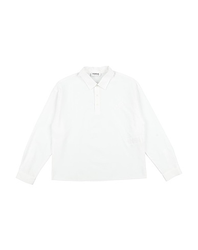 DONDUP Solid color shirt KIDS White 60% Lyocell, 40% Cotton