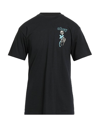OBEY T-shirt Black 100% Cotton