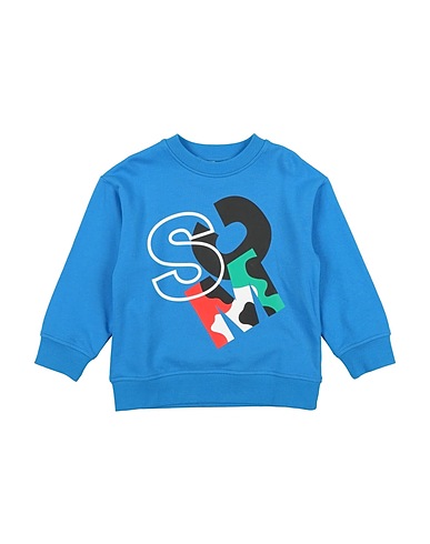 STELLA McCARTNEY KIDS Felpa Azzurro 100% Cotone
