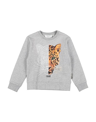 ROBERTO CAVALLI Sweatshirt JUNIOR Grey 100% Cotton