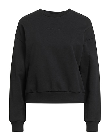 ARMANI EXCHANGE Sweatshirt Black 100% Cotton, Elastane