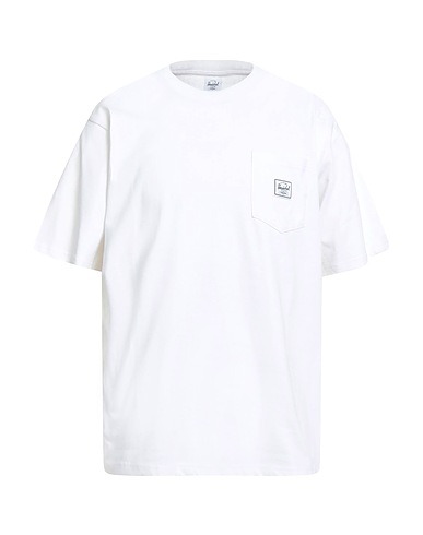 HERSCHEL SUPPLY CO. T-shirt Bianco 100% Cotone