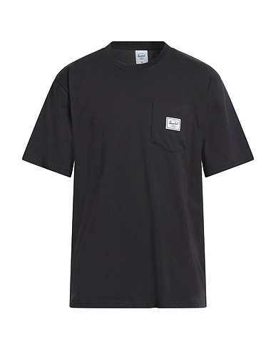 HERSCHEL SUPPLY CO. T-shirt Nero 100% Cotone