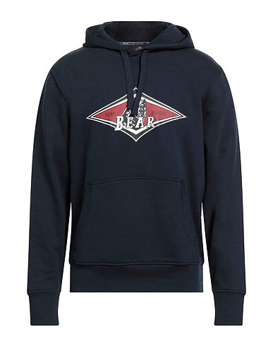 BEAR Felpa Blu notte 100% Cotone
