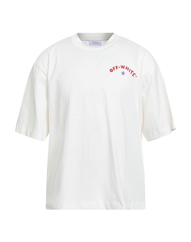 OFF-WHITE™ T-shirt White 100% Cotton, Elastane