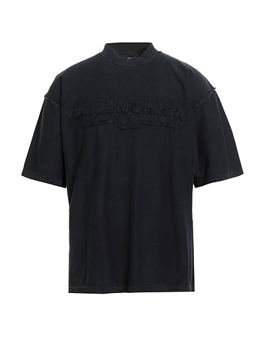 BALENCIAGA T-shirt Black 100% Cotton