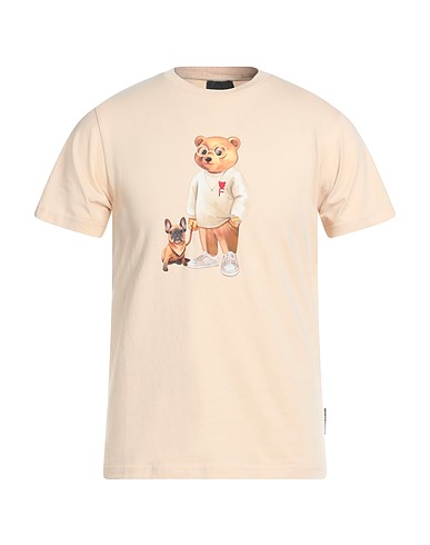 BARON FILOU T-shirt Beige 100% Organic cotton