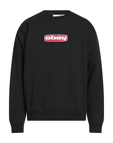 OBEY Felpa Nero 58% Cotone, 42% Poliestere