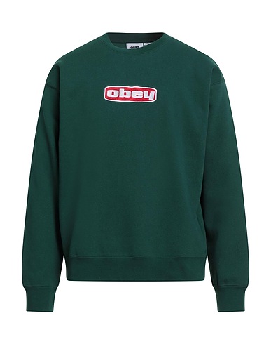 OBEY Sweatshirt Grün 58% Baumwolle, 42% Polyester