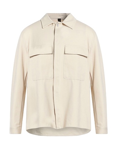 HEVÒ Solid color shirt 52% Cotton, 40% Polyamide, 8% Elastic fibres