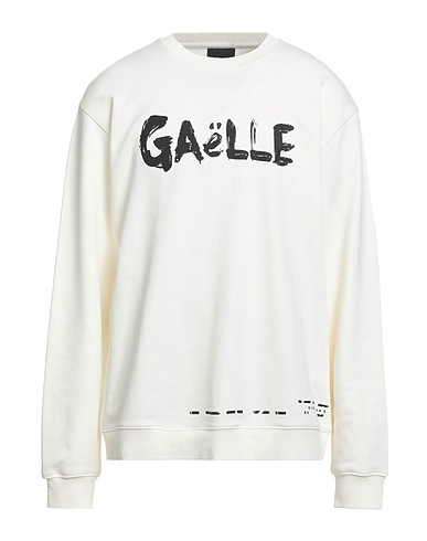 GAëLLE Paris Sweatshirt HOMME Off white 100% Cotton