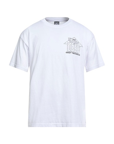 OBEY T-shirt White 100% Cotton