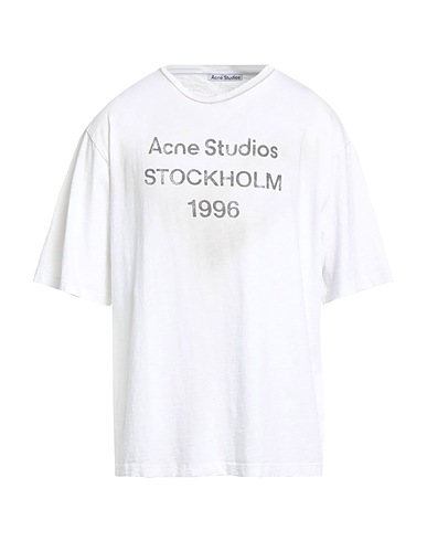 ACNE STUDIOS T-shirt White 85% Cotton, 15% Hemp