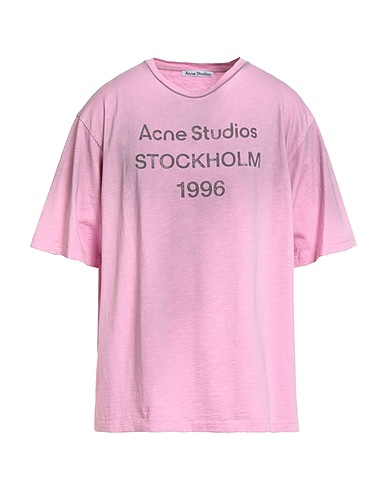ACNE STUDIOS T-shirt Pink 85% Cotton, 15% Hemp