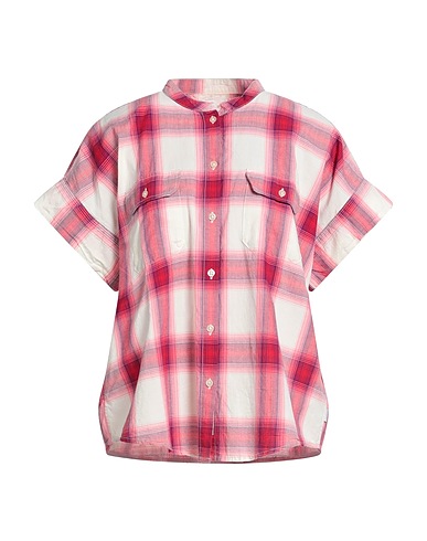 WOOLRICH Camicia a quadri Fucsia 100% Cotone