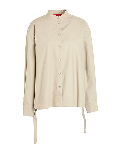 MAX&Co. Однотонные рубашки и блузки MATADOR
BEIGE 100% Хлопок