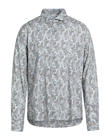 STENSTRÖMS Εμπριμέ πουκάμισο Μπλε του ουρανού 100% Βαμβάκι