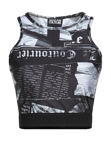 VERSACE JEANS COUTURE Top 80% Polyester, 20% Elastane