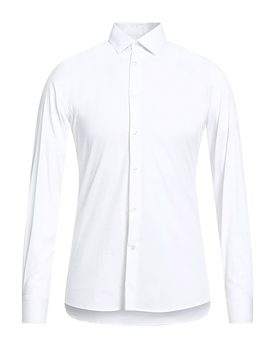 LAB. PAL ZILERI Solid colour shirt 74% Cotton, 23% Polyamide, 3% Elastane