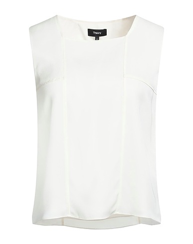 THEORY Silk top Ivory 100% Silk