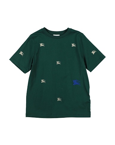 BURBERRY T-shirt Green 100% Cotton