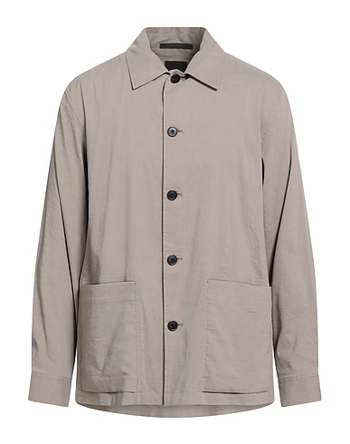 THEORY Solid colour shirt 62% Linen, 36% Viscose, 2% Elastane