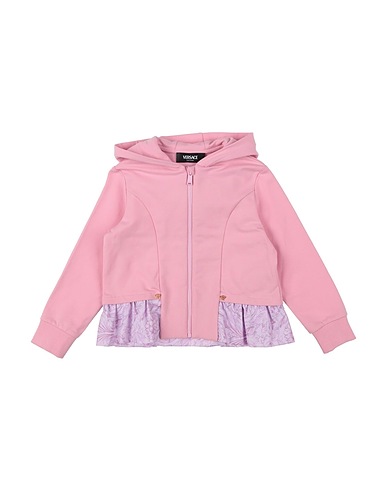 VERSACE YOUNG Sweatshirt Pink 94% Cotton, 6% Elastane