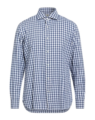 LUIGI BORRELLI NAPOLI Checked shirt 100% Cotton