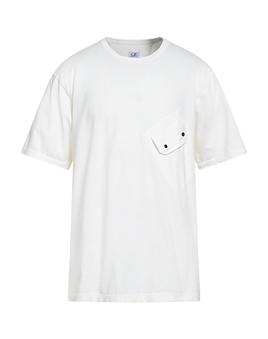 C.P. COMPANY T-shirt White 100% Cotton