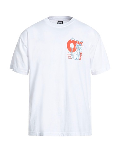 OBEY T-shirt White 100% Cotton