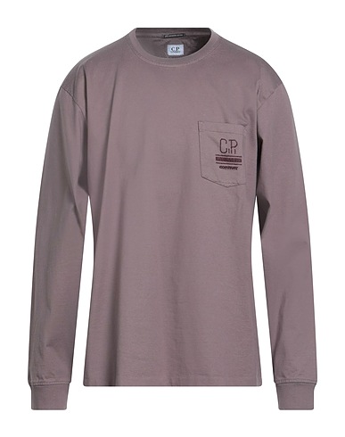 C.P. COMPANY T-shirt Taupe 100% Cotton
