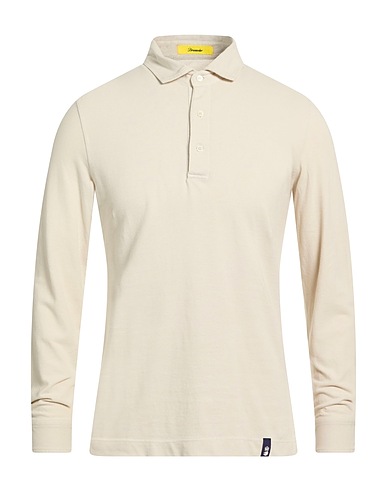 DRUMOHR Polo shirt Light grey 100% Cotton