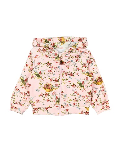 ROBERTO CAVALLI Sweatshirt JUNIOR Light pink 95% Cotton, 5% Elastane