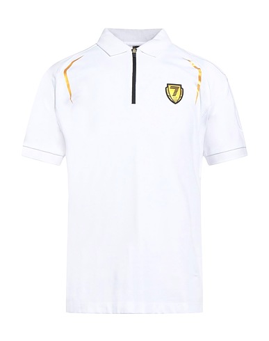 EA7 Polo Bianco 57% Cotone, 38% Poliestere, 5% Elastan