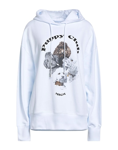 MSGM Hooded track jacket 100% Cotton