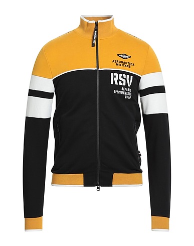 AERONAUTICA MILITARE Sweatshirt Mustard 95% Cotton, 5% Elastane