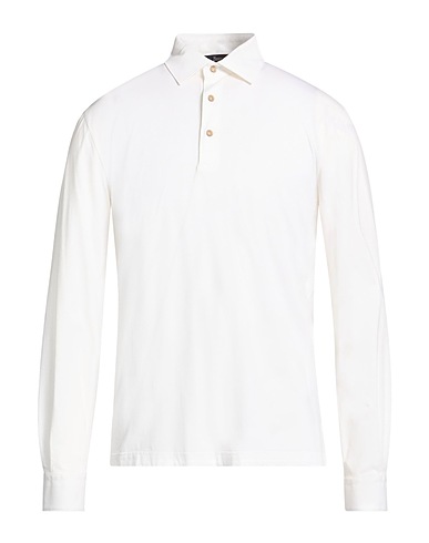 HERNO Polo Bianco 92% Cotone, 8% Elastan