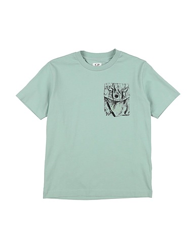 C.P. COMPANY UNDERSIXTEEN T-shirt Light green 100% Cotton