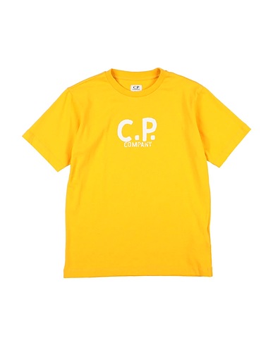 C.P. COMPANY UNDERSIXTEEN T-Shirt Gelb 100% Baumwolle