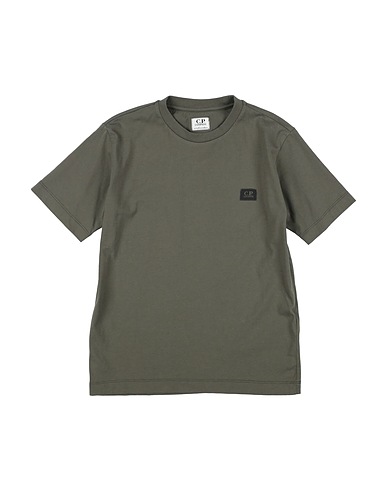 C.P. COMPANY UNDERSIXTEEN T-shirt Verde militare 100% Cotone