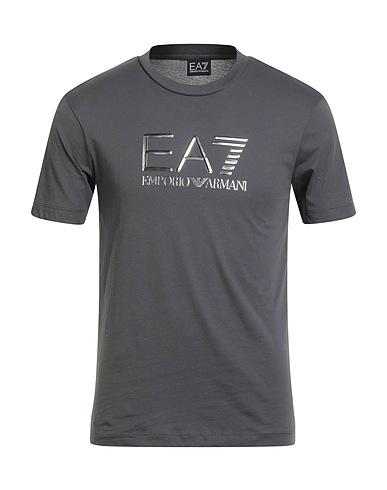 EA7 T-shirt Grey 100% Cotton