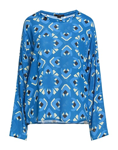 SEVENTY VENEZIA Τοπ Μπλε 100% Βισκόζη