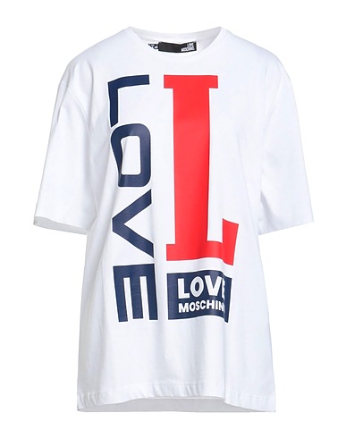 LOVE MOSCHINO T-shirt White 100% Cotton