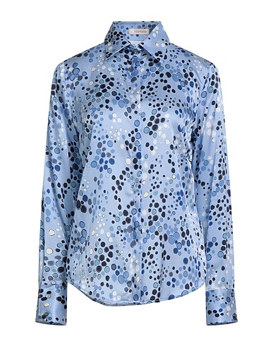 CAMICETTASNOB Patterned shirts & blouses 59% Viscose, 33% Silk, 8% Elastane