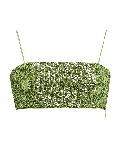 NENETTE Top Verde 100% Poliestere